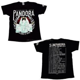 SiM(シム) PANDORA TOUR 2013-2014 Tシャツ ブラック