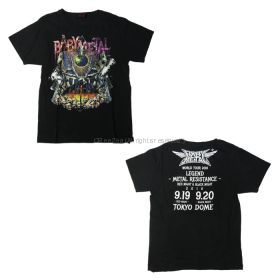 BABYMETAL(ベビーメタル) WORLD TOUR 2016 LEGEND - METAL RESISTANCE - RED NIGHT & BLACK NIGHT TOKYO DOME MEMORIAL -K×Y- Tシャツ