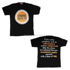 T.M.Revolution(西川貴教) T.M.R.LIVE REVOLUTION'06 -Strikes Back IV- Tシャツ ブラック