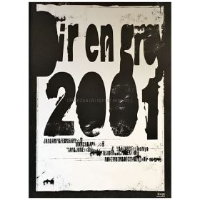 Dir en grey(ディル) ポスター 2001 カレンダー 壁掛け 7枚組