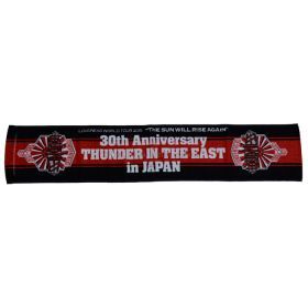 LOUDNESS(ラウドネス) 30th Anniversary THUNDER IN THE EAST in JAPAN マフラータオル レッド ブラック 2015