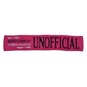 THE ORAL CIGARETTES(オーラル) UNOFFICIAL BRUNCH & DINING TOUR 2017  UNOFFICIAL マフラータオル