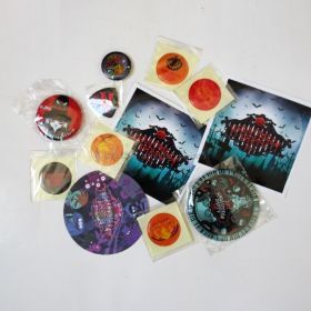 VAMPS(HYDEソロ) セット商品 缶バッジ ステッカー コースター　halloween party 等