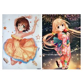 アイドルマスター(アイマス) ポスター シンデレラガールズ DVD 第1～9巻 購入特典 9枚セット 両面