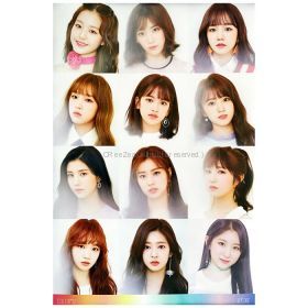 IZ*ONE(アイズワン) ポスター COLOR*IZ 集合 2018