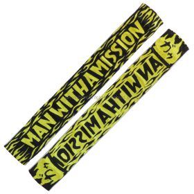 MAN WITH A MISSION(マンウィズ) その他 ハンズアップタオル イエロー マフラータオル MAN WITH A MISSION(マンウィズ) その他 ハンズアップタオル イエロー マフラータオル