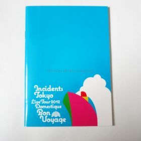 椎名林檎(東京事変) 東京事変 LiveTour 2012 Domestique Bon Voyage ノート　入場者配布