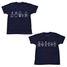 ゆず(YUZU) ゆず初のコンサートツアー'98"昇心旅行" ゆず一家 Tシャツ