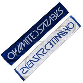 04 Limited Sazabys(フォーリミ) AIM Tour 2016 ロゴマフラータオル ブルー