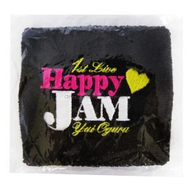 小倉唯(ゆいゆい) 1st LIVE『HAPPY JAM』 リストバンド ブラック