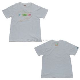 POLYSICS(ポリシックス) その他 Tシャツ ホワイト カラフルロゴ