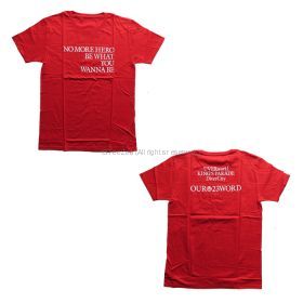 UVERworld(ウーバーワールド) LIVE HOUSE TOUR 2013 Tシャツ レッド　KING'S PARADE Zepp DiverCity 2013.02.28