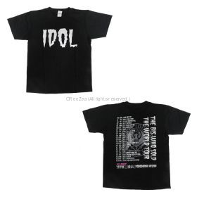 BiS(ビス) THE BiS WHO SOLD THE WORLD TOUR Tシャツ ブラック