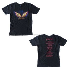 B'z(ビーズ) LIVE-GYM Pleasure 2018 -HINOTORI- Tシャツ ブラック