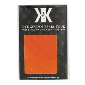 吉川晃司(COMPLEX) 20th Anniversary "LIVE GOLDEN YEARS TOUR" 液晶画面保護シート