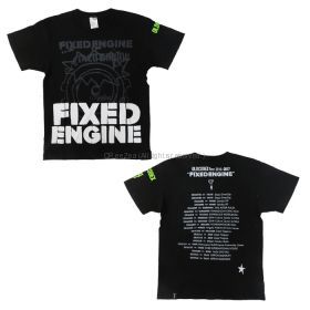 OLDCODEX(OCD) Tour 2016-2017 "FIXED ENGINE" Tシャツ ブラック