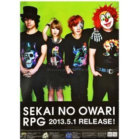 SEKAI NO OWARI(セカオワ) ポスター RPG TYPE-A