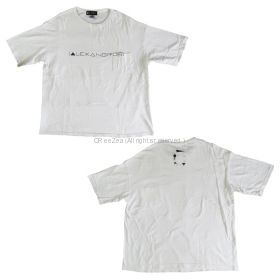 [Alexandros](ドロス) その他 ビッグロゴ Tシャツ ホワイト 2017夏フェス