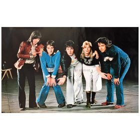 ビートルズ(THE BEATLES) ポスター Letting Go  ワインカラーの少女 Paul McCartney & Wings ポール・マッカートニー&ウイングス 1975