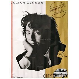 ビートルズ(THE BEATLES) ポスター 洋楽 ジュリアン・レノン Julian Lennon ヴァロッテ Valotte ジョン・レノンの息子 1984頃