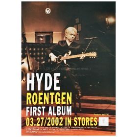 HYDE(VAMPS) ポスター ROENTGEN 告知 2002