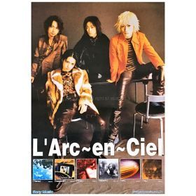 L'Arc～en～Ciel(ラルク) ポスター ディスコグラフィ　1999頃