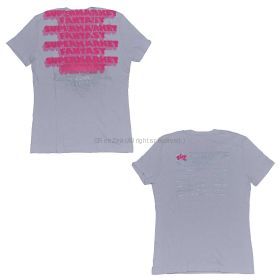 Mr.Children(ミスチル) DOME TOUR 2009 ?SUPERMARKET FANTASY? ラメVネック Tシャツ ピンク