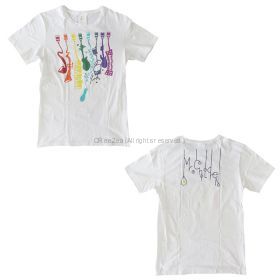 Mr.Children(ミスチル) Hall Tour 2016 虹 ヒカリノアトリエ 8色の虹 Tシャツ ホワイト