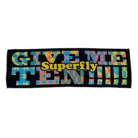 superfly(スーパーフライ) 5th anniversary Super live GIVE ME TEN!!!!!  スポーツタオル ブラック
