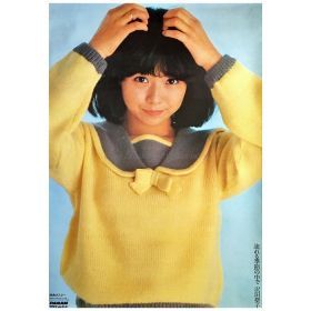 沢田聖子(さわだしょうこ) ポスター 流れる季節の中で 1983 特典　B1