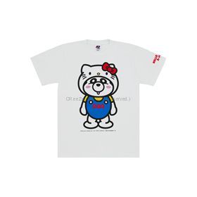 え～パンダ×ハローキティ コラボTシャツ(S/M/L)