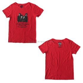 L'Arc～en～Ciel(ラルク) 20th L'Anniversary WORLD TOUR 2012 THE FINAL ロック Tシャツ レッド