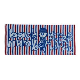 back number(バックナンバー) dome tour 2018 "stay with you" 依与吏手描きイラスト ストライプタオル back number(バックナンバー) dome tour 2018 "stay with you" 依与吏手描きイラスト ストライプタオル