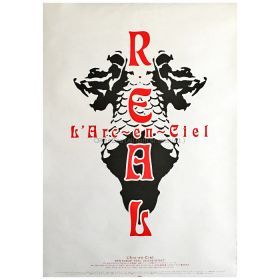 L'Arc～en～Ciel(ラルク) ポスター REAL 2000 アルバム ロゴ