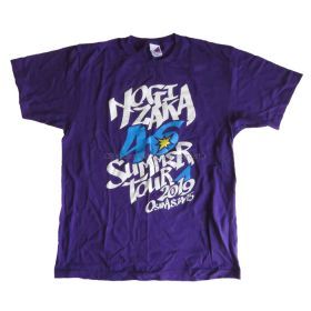 乃木坂46(のぎざか) 真夏の全国ツアー2019 Tシャツ パープル 大阪限定