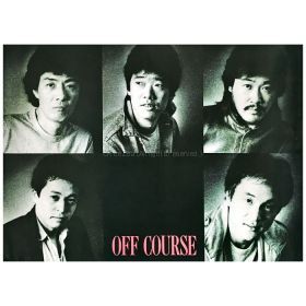 オフコース(OFF COURSE) ポスター モノクロ 5人 小田和正