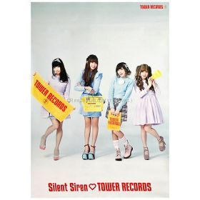 Silent Siren(サイサイ) ポスター タワレコ タワーレコード コラボ