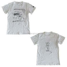 aiko(アイコ) Love Like Rock 8 ヤルかネルか Tシャツ 白