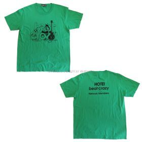 布袋寅泰(BOOWY) 限定販売 Tシャツ グリーン network members