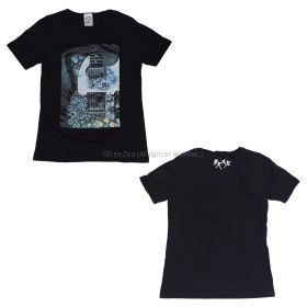 Mr.Children(ミスチル) DOME & STADIUM TOUR 2017 Thanksgiving 25 ブルーフラワー Tシャツ インクブラック