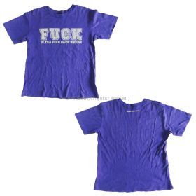 THEE MICHELLE GUN ELEPHANT(ミッシェル) その他 Tシャツ パープル fuck