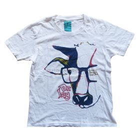 UNISON SQUARE GARDEN(ユニゾン) TOUR 2016 "Dr.Izzy" メガネの乳牛T Tシャツ