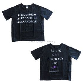 [Alexandros](ドロス) Tour 2017 “NO MEANING” ビッグシルエットTシャツ ブラック