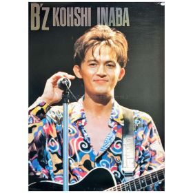 B'z(ビーズ) ポスター 稲葉浩志　1992頃 A1