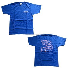 MAN WITH A MISSION(マンウィズ) その他 ローカルロゴ Tシャツ 茨城 ブルー ROCK IN JAPAN FESTIVAL 2015