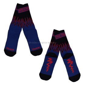 MAN WITH A MISSION(マンウィズ) その他 靴下 ソックス ブラック×ブルー 26-28サイズ