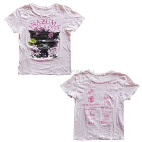 T.M.Revolution(西川貴教) イナズマロックフェス 2012 Tシャツ ホワイト きゃりーぱみゅぱみゅ ゴールデンボンバー 等