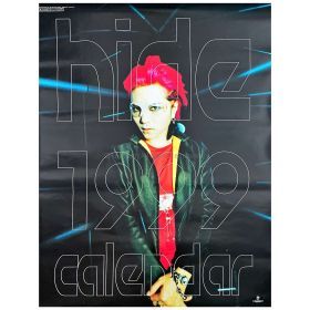 X JAPAN(エックス) ポスター hide 1999 カレンダー 7枚組 壁掛け