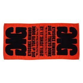 氷室京介(ヒムロック) GIG at TOKYO DOME バスタオル オレンジ