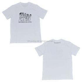 サザンオールスターズ(SAS) LIVE TOUR 2019 「"キミは見てくれが悪いんだから、アホ丸出しでマイクを握ってろ!!"だと!? ふざけるな!!」 ツアー Tシャツ ホワイト